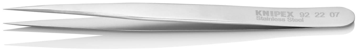 Knipex 92 22 07 Stainless Steel Gripping Tweezers-Needle Point Tips - Image 3