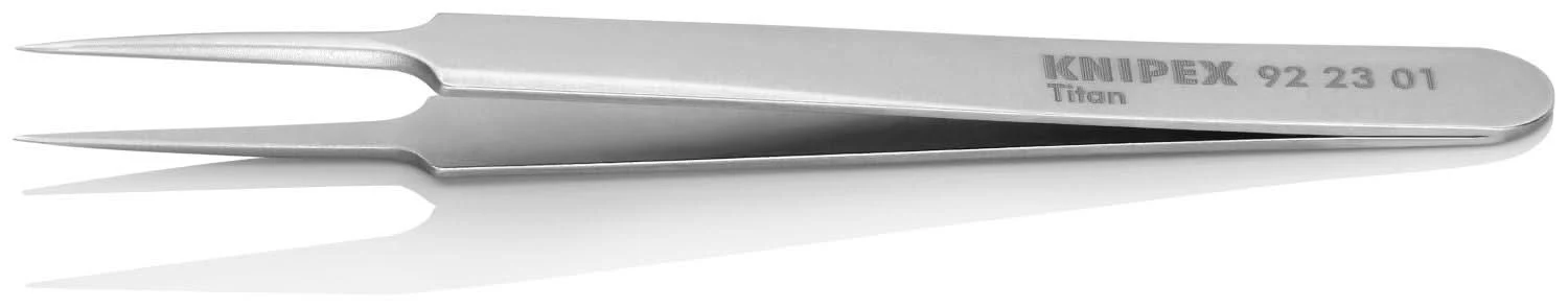 Knipex 92 23 01 Titanium Gripping Tweezers-Needle-Point Tips - Image 3
