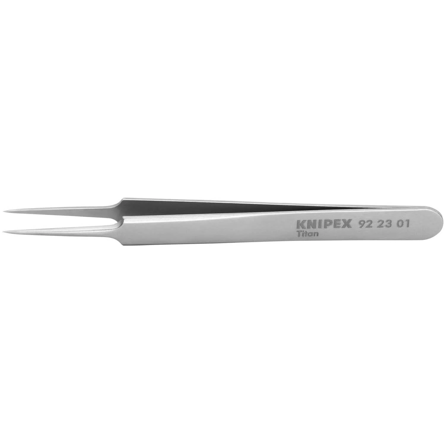 Knipex 92 23 01 Titanium Gripping Tweezers-Needle-Point Tips - Image 1