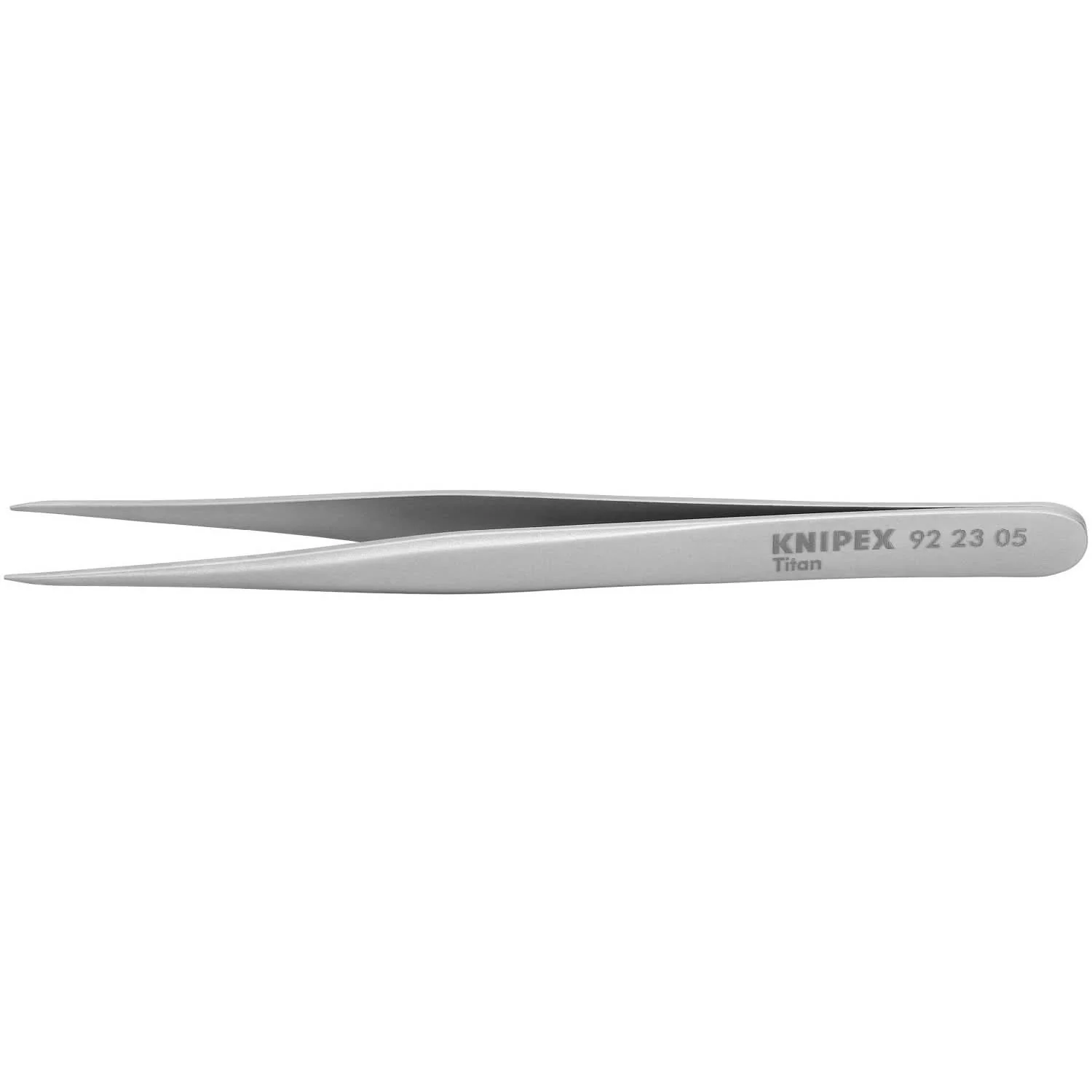 Knipex 92 23 05 Titanium Gripping Tweezers-Pointed Tips - Image 1