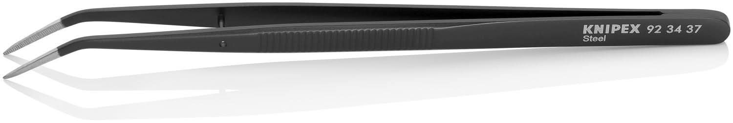 Knipex 92 34 37 Steel Gripping Tweezers-Pointed Tips - Image 2