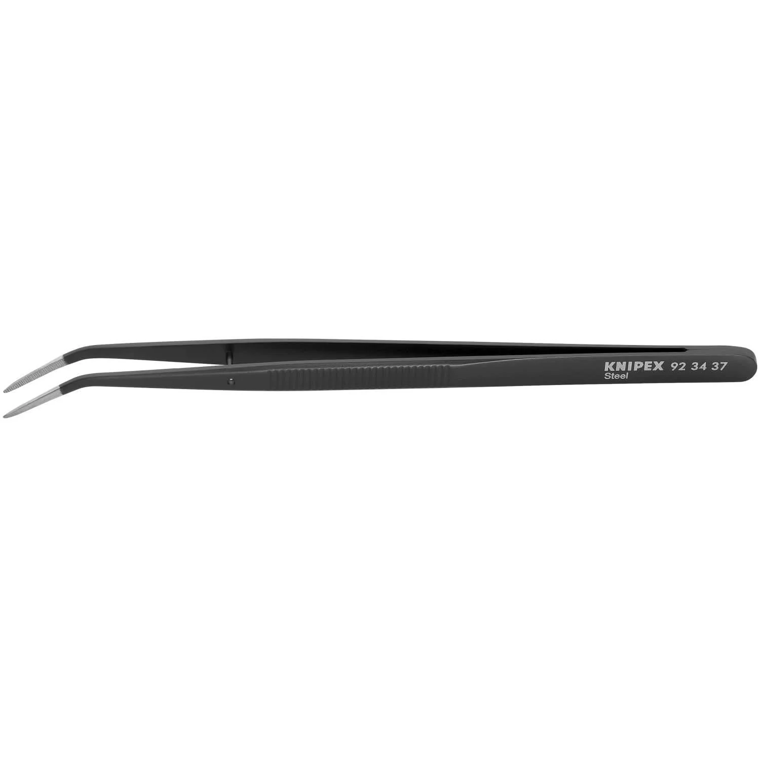 Knipex 92 34 37 Steel Gripping Tweezers-Pointed Tips - Image 1