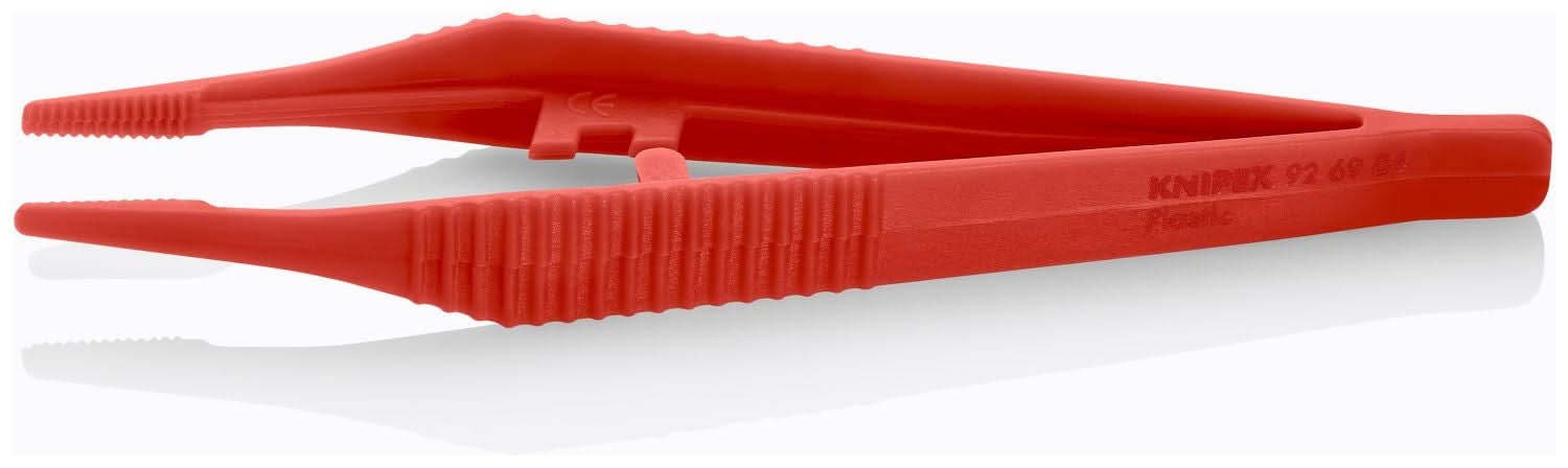 Knipex 92 69 84 Plastic Gripping Tweezers-Blunt Tips-ESD - Image 2