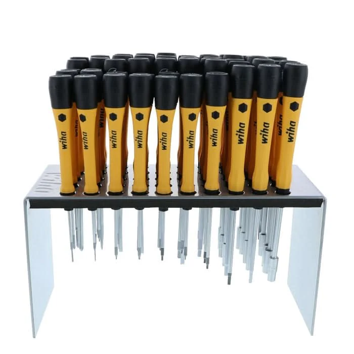 Wiha 92093 50-Piece Master Technician's ESD Safe PicoFinish Precision Screwdriver Bench Top Set - Image 2