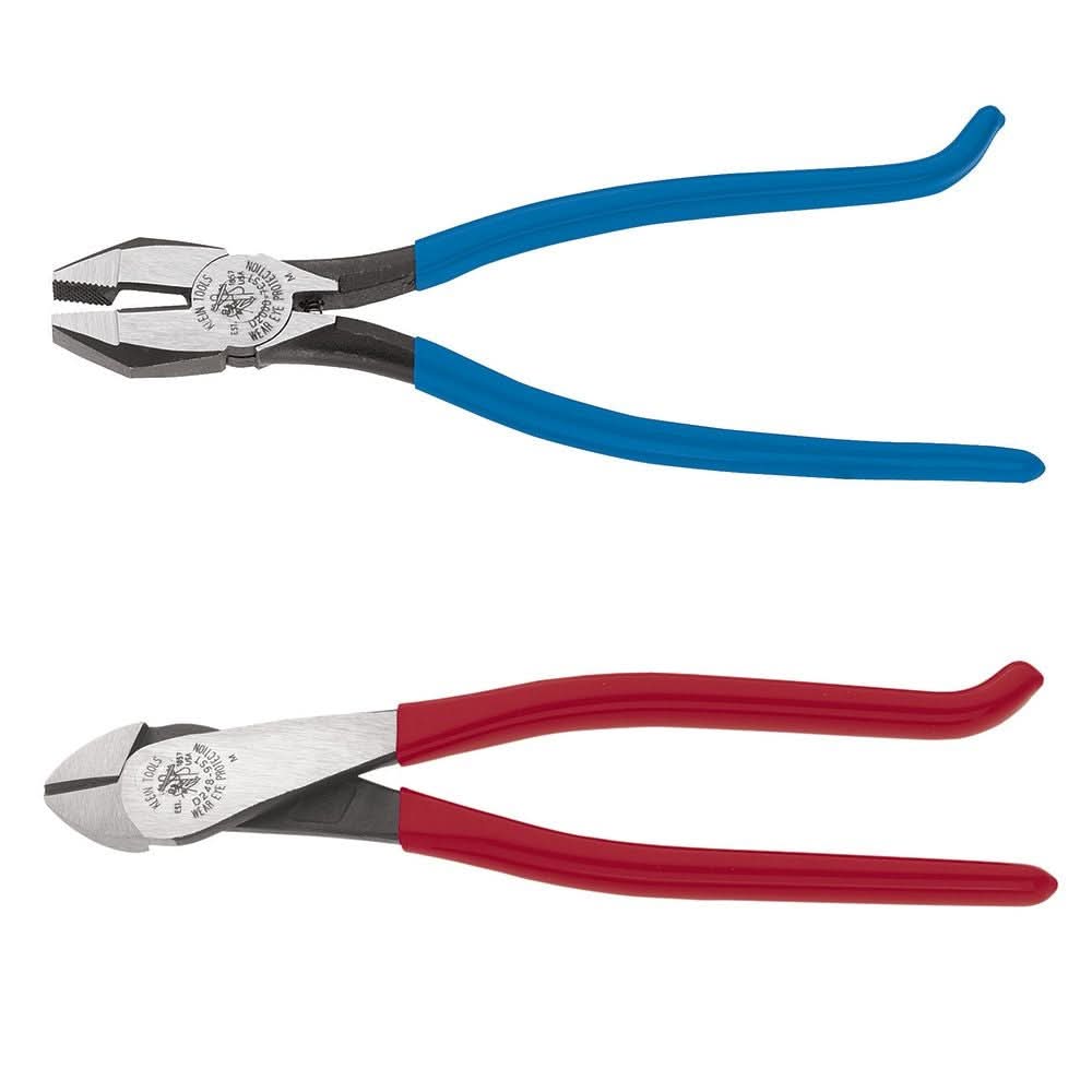 Klein Tools 94508 Ironworker’s Pliers 2-Piece Kit