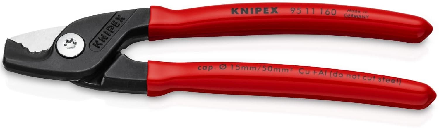 Knipex 95 11 160 StepCut Cable Shears - Image 2
