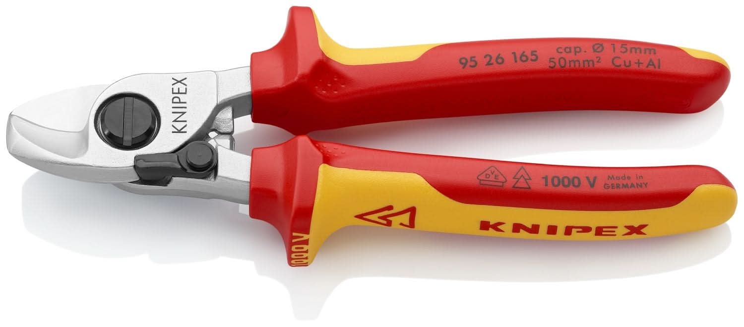 Knipex 95 26 165 Cable Shears-1000V Insulated - Image 2