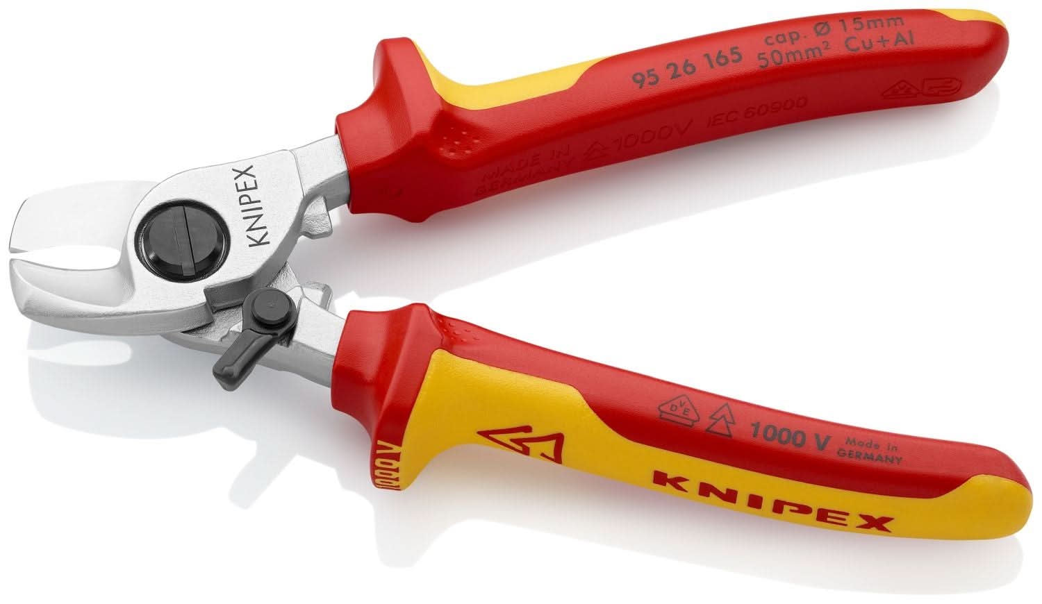 Knipex 95 26 165 Cable Shears-1000V Insulated - Image 3
