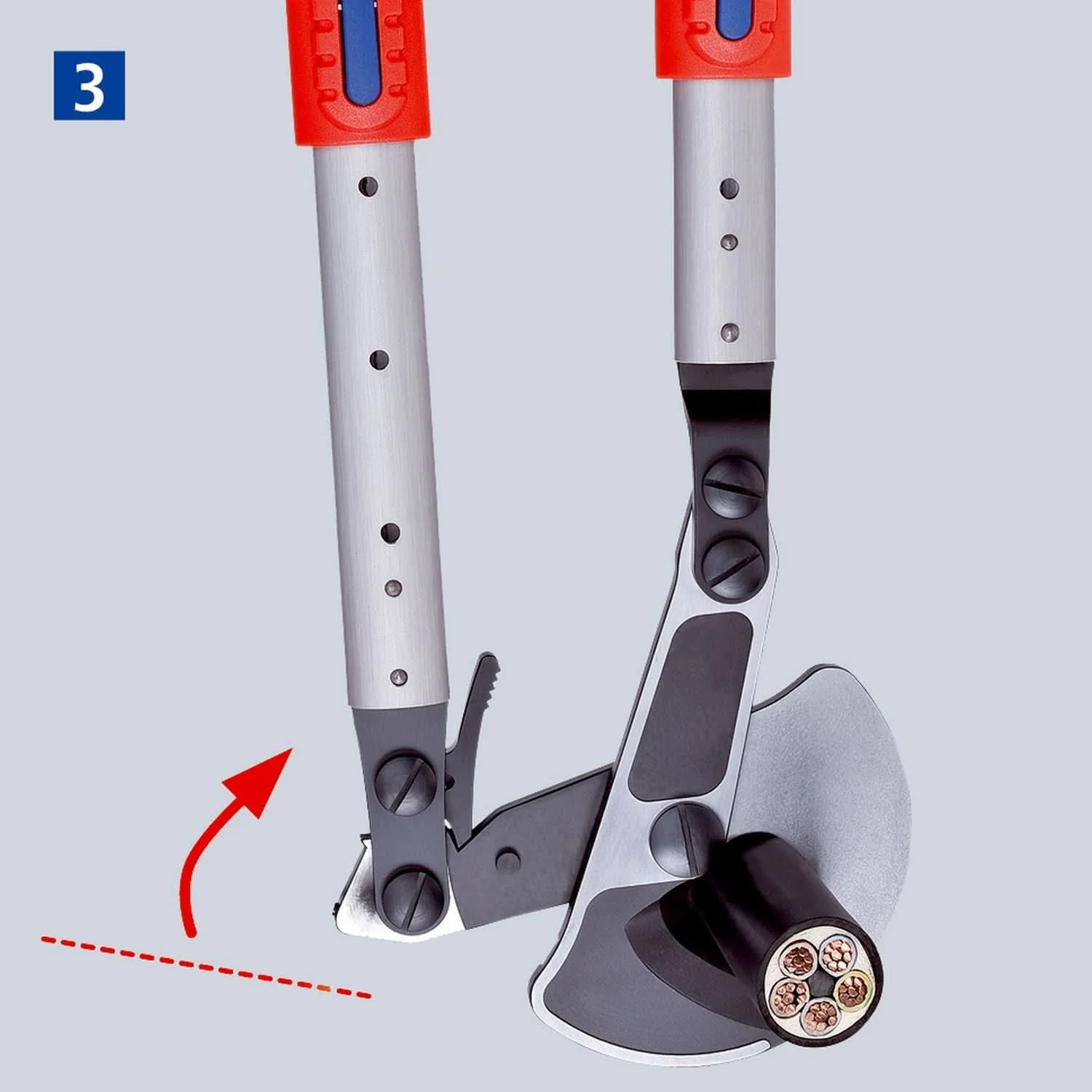 Knipex 95 32 038 Cable Cutters with Telescopic Handles - Image 2