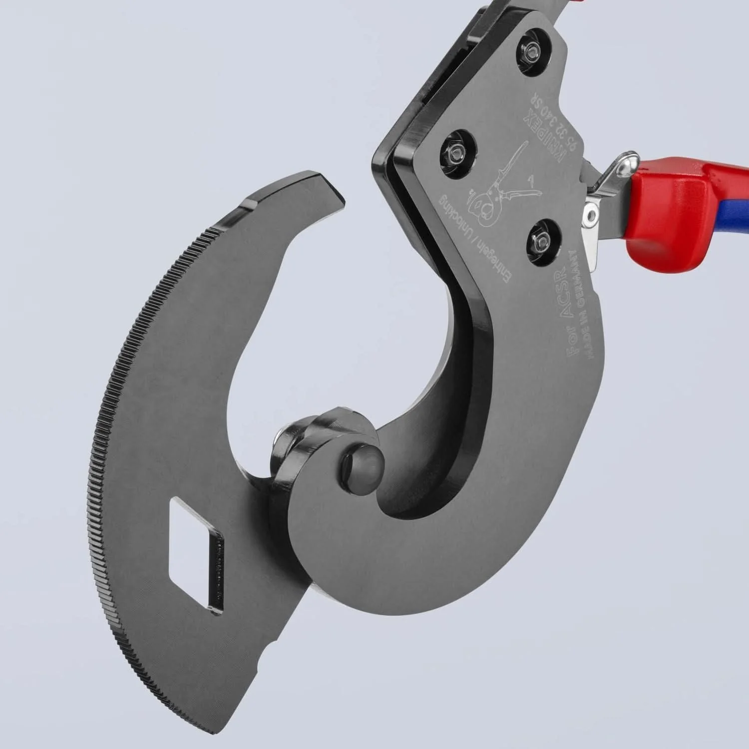 Knipex 95 32 340 SR US Ratcheting ACSR Cable Cutter - Image 3