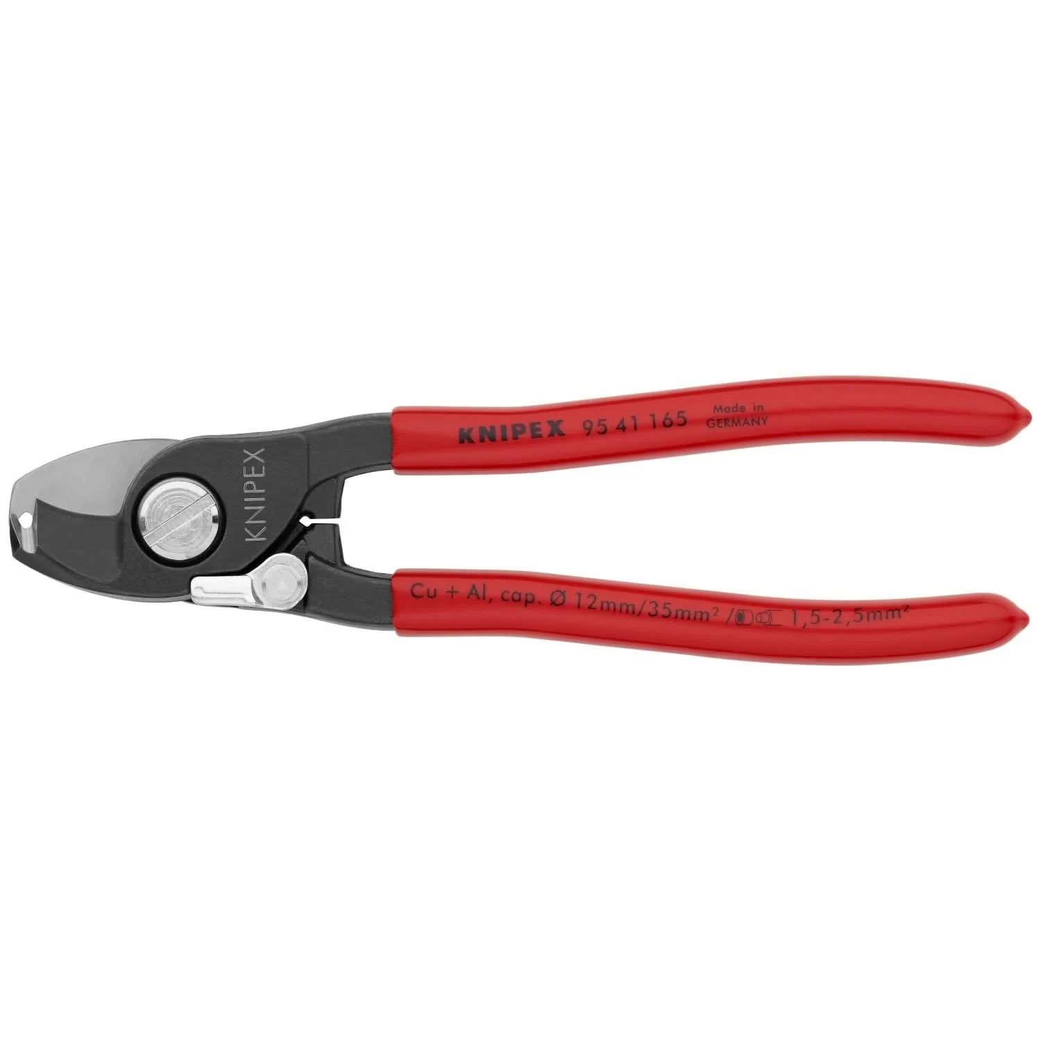 Knipex 95 41 165 Multifunctional Cable Shears with Stripper - Image 1