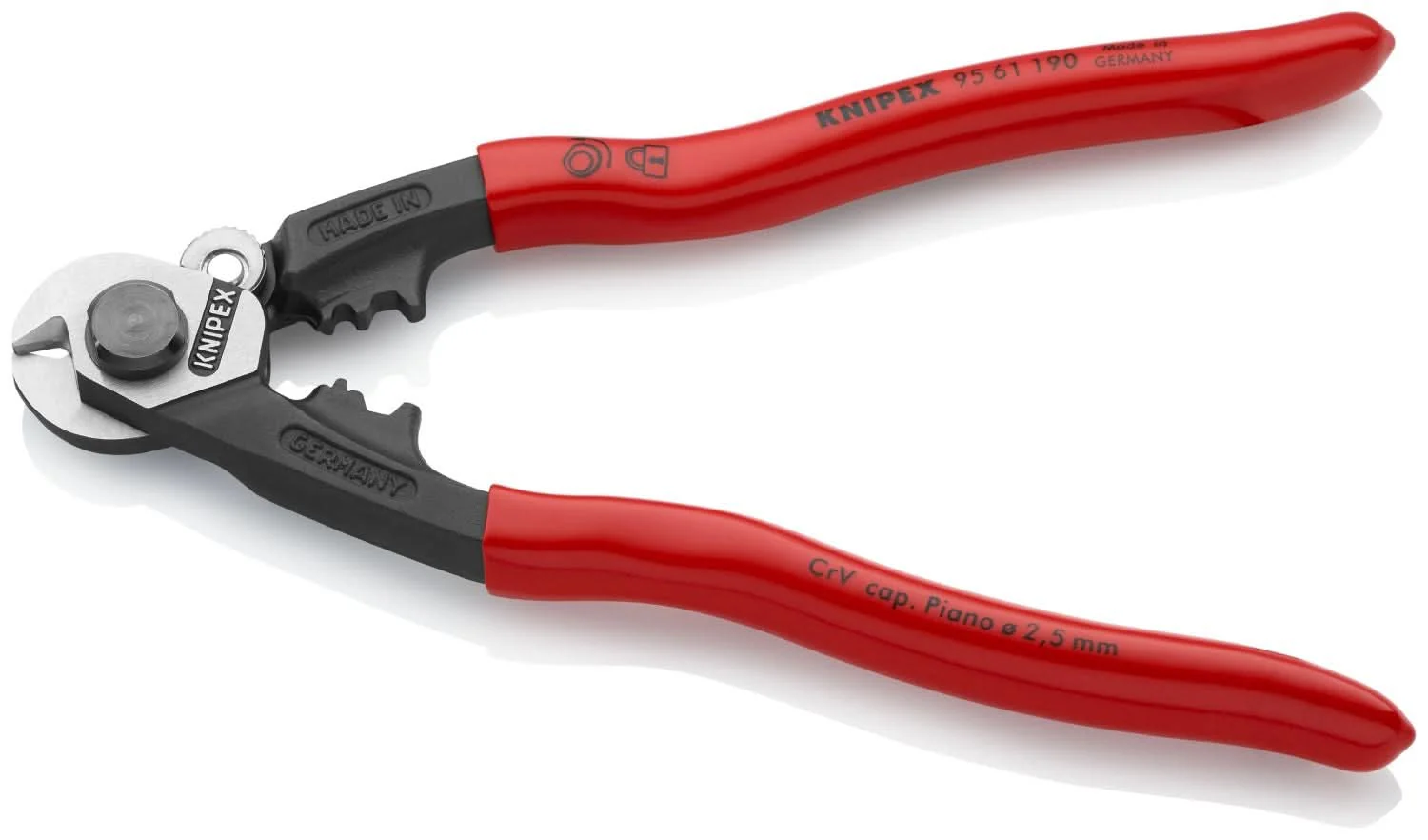 Knipex 95 61 190 Wire Rope Shears - Image 3