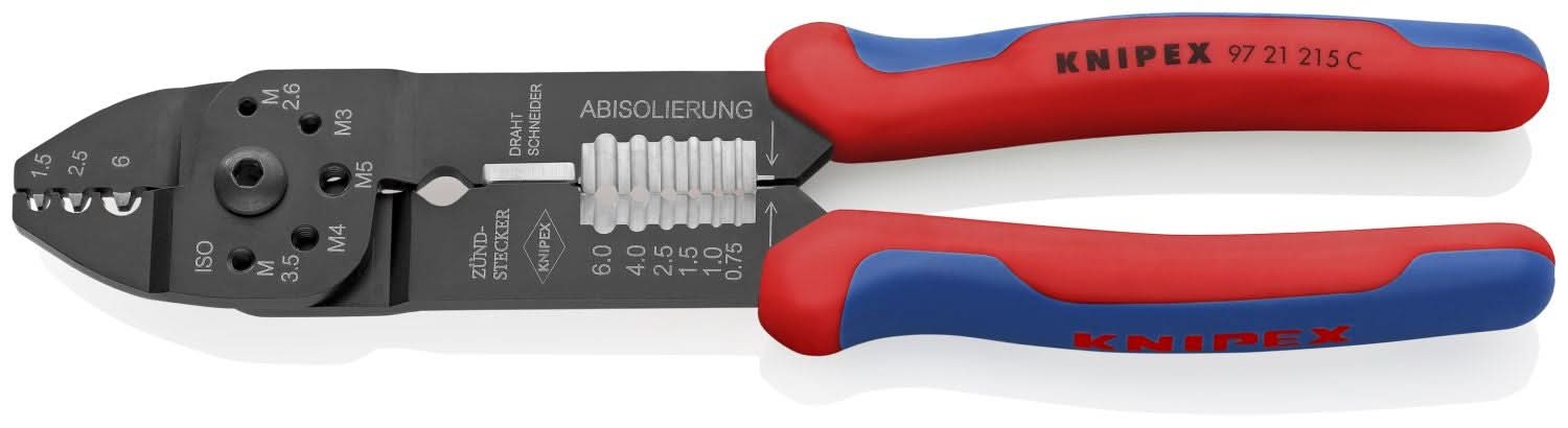 Knipex 97 21 215 C Crimping Pliers - Image 2