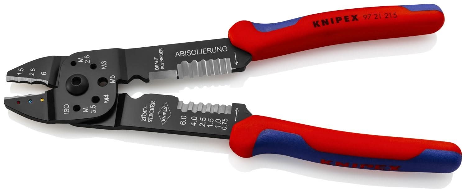 Knipex 97 21 215 SB Crimping Pliers - Image 3