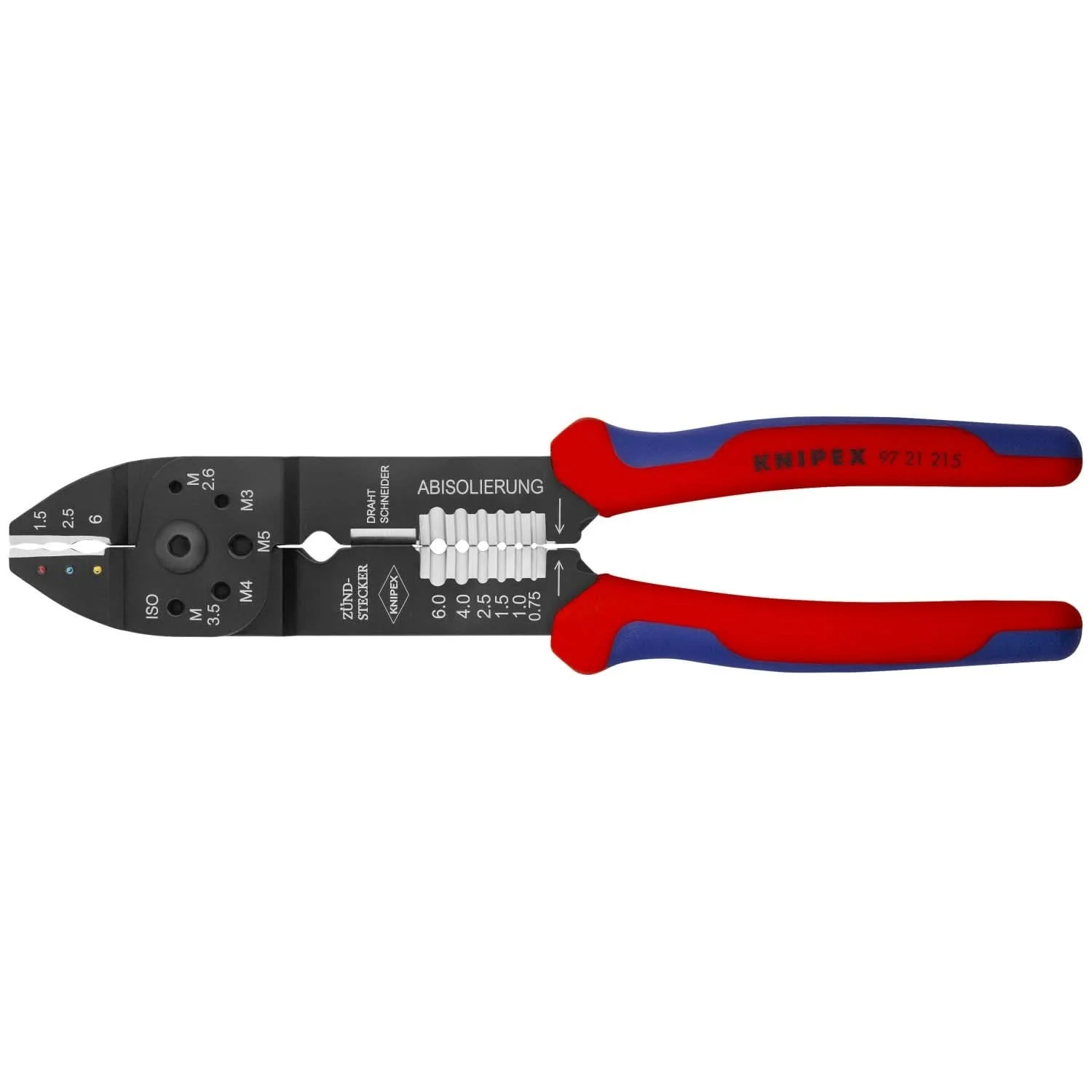 Knipex 97 21 215 SB Crimping Pliers - Image 1