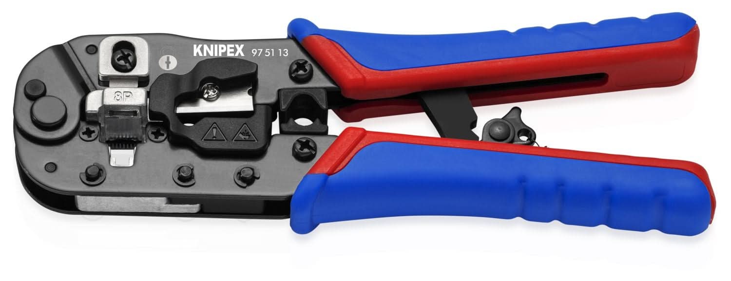 Knipex 97 51 13 Crimping Pliers-For RJ45 Western Plugs - Image 2