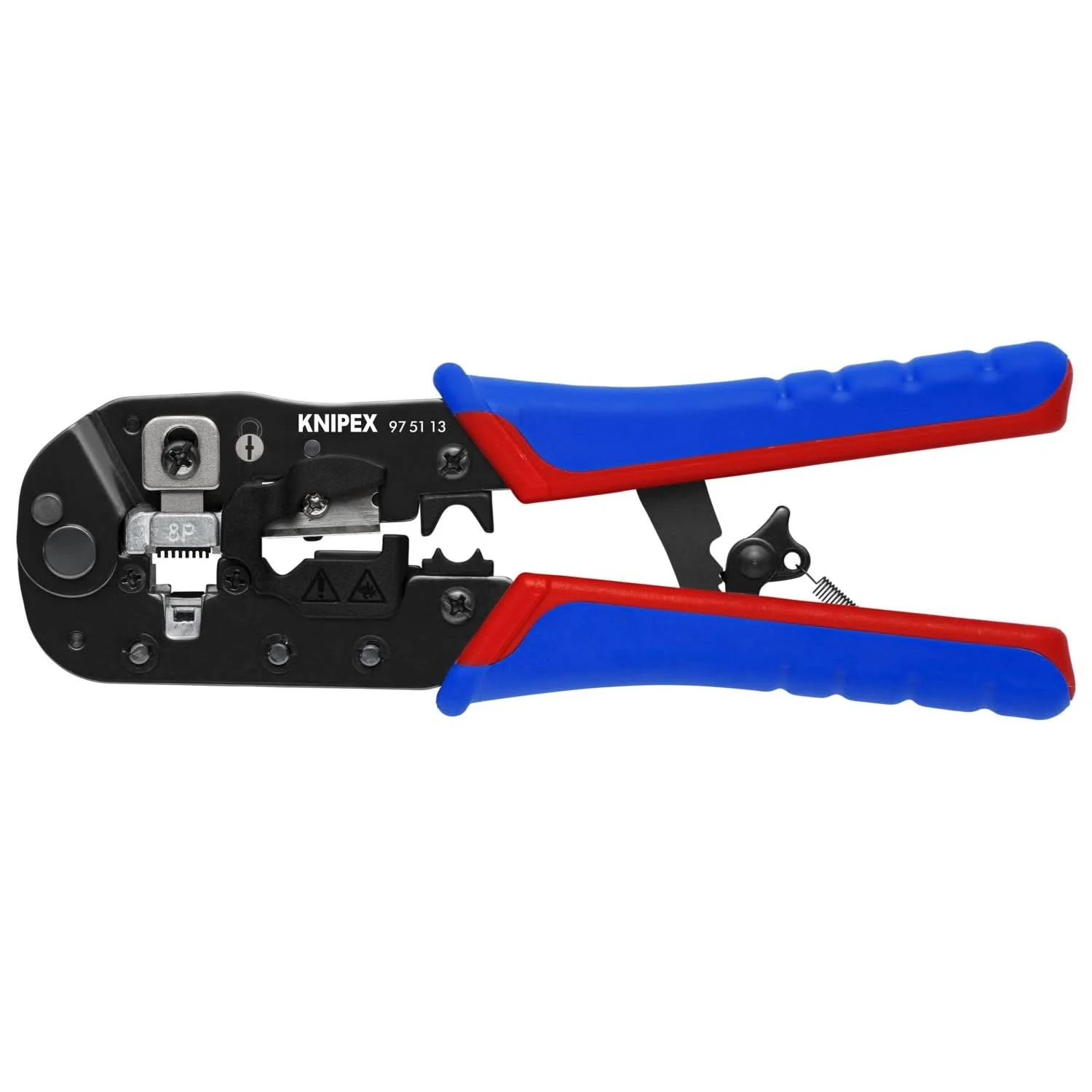 Knipex 97 51 13 Crimping Pliers-For RJ45 Western Plugs - Image 1