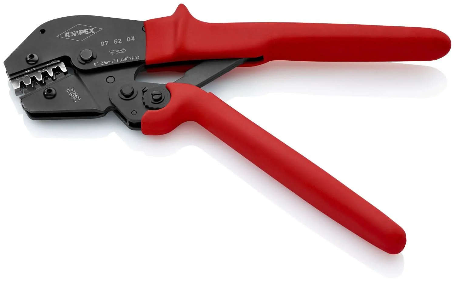 Knipex 97 52 04 Crimping Pliers For Non-Insulated Open Plug-Type Connectors (Plug Width 2.8 and 4.8 mm) - Image 3