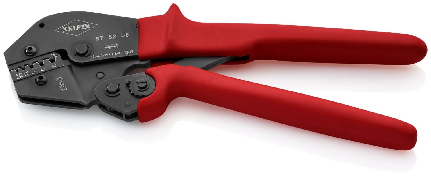 Knipex 97 52 08 Crimping Pliers For Insulated and Non-Insulated Wire Ferrules - Image 2