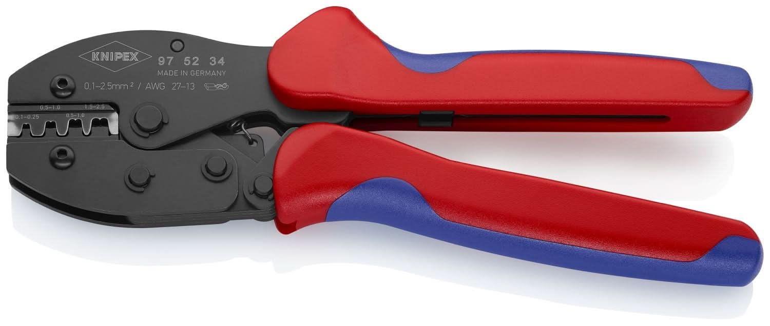Knipex 97 52 34 Crimping Pliers For Non-Insulated Open Plug-Type Connectors (Plug Width 2.8 and 4.8 mm) - Image 2