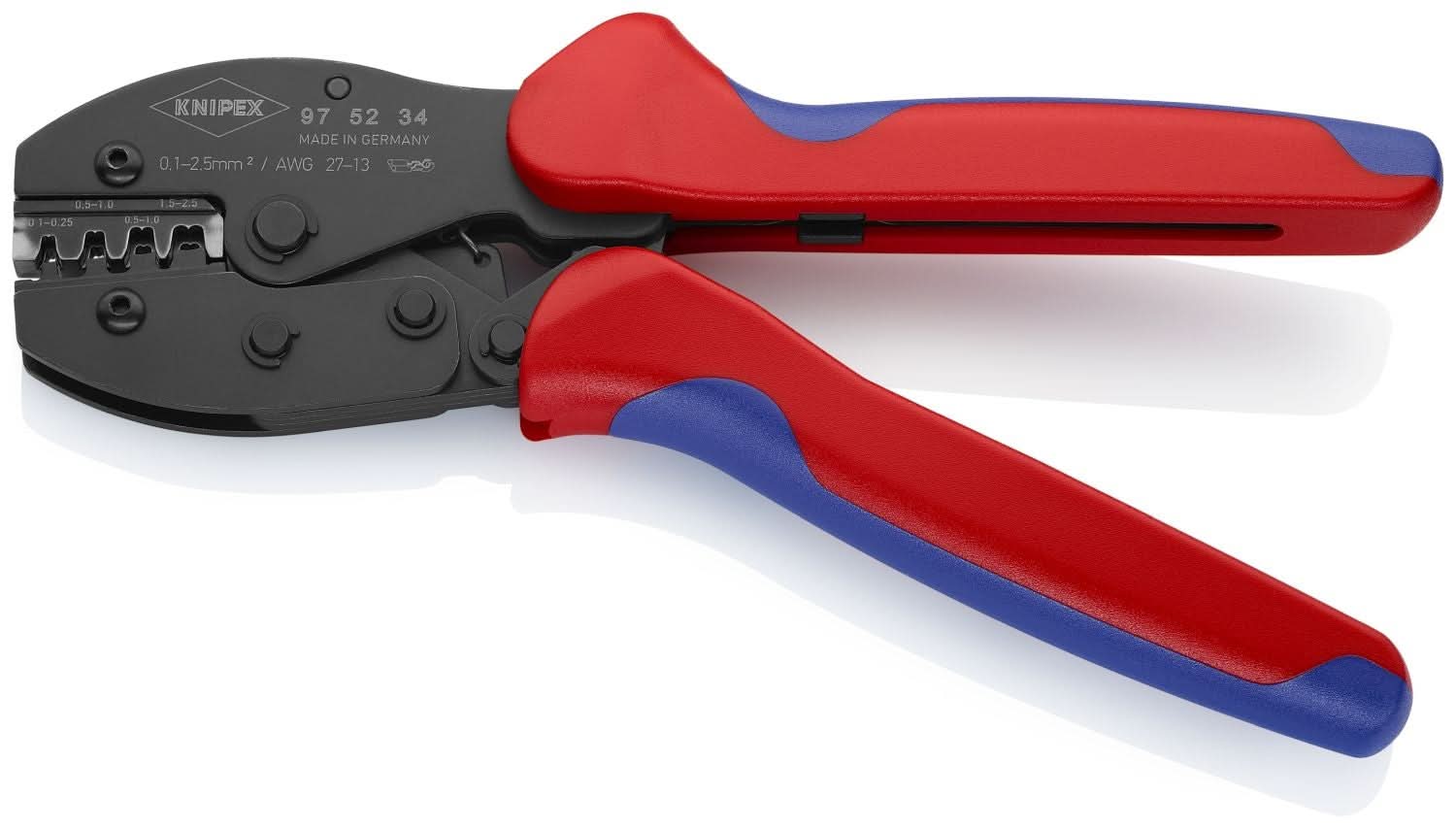 Knipex 97 52 34 Crimping Pliers For Non-Insulated Open Plug-Type Connectors (Plug Width 2.8 and 4.8 mm) - Image 3