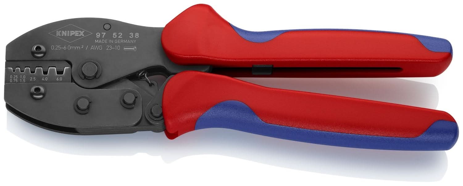 Knipex 97 52 38 Crimping Pliers For Insulated and Non-Insulated Wire Ferrules - Image 2
