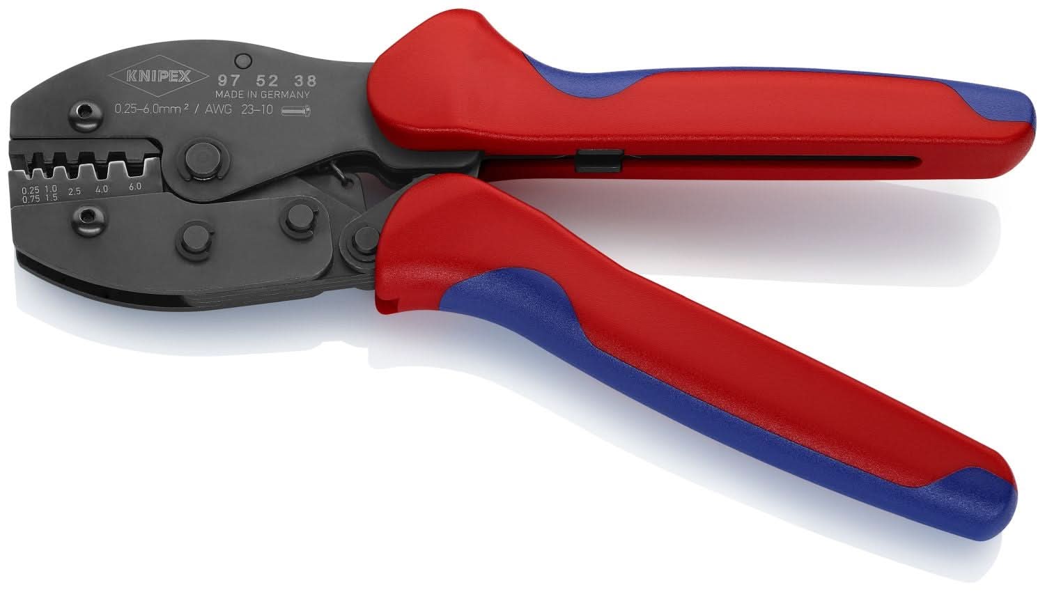 Knipex 97 52 38 Crimping Pliers For Insulated and Non-Insulated Wire Ferrules - Image 3