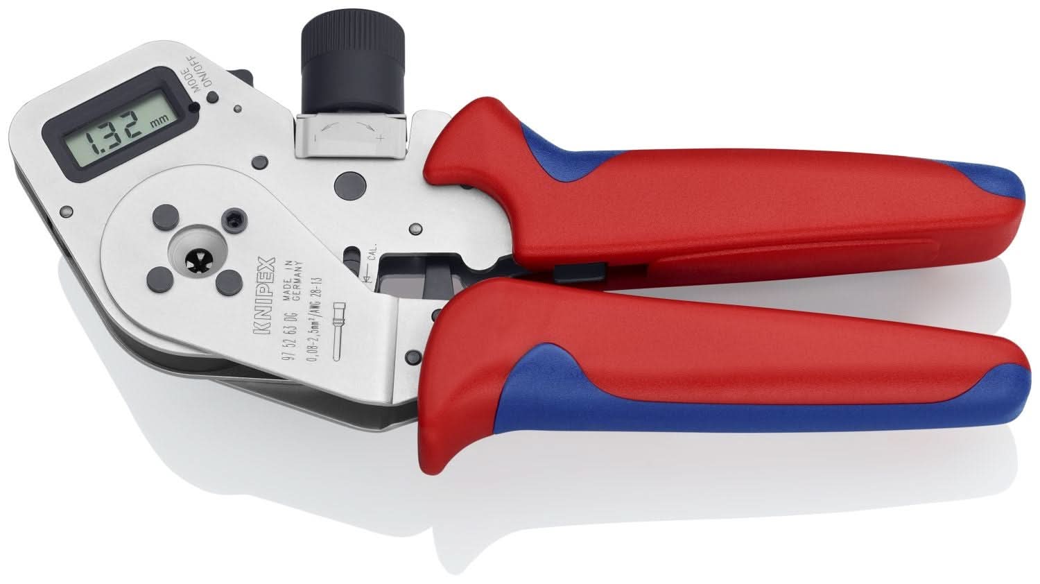 Knipex 97 52 63 DG Digital Crimping Pliers - Four-Mandrel For Turned Contacts - Image 2