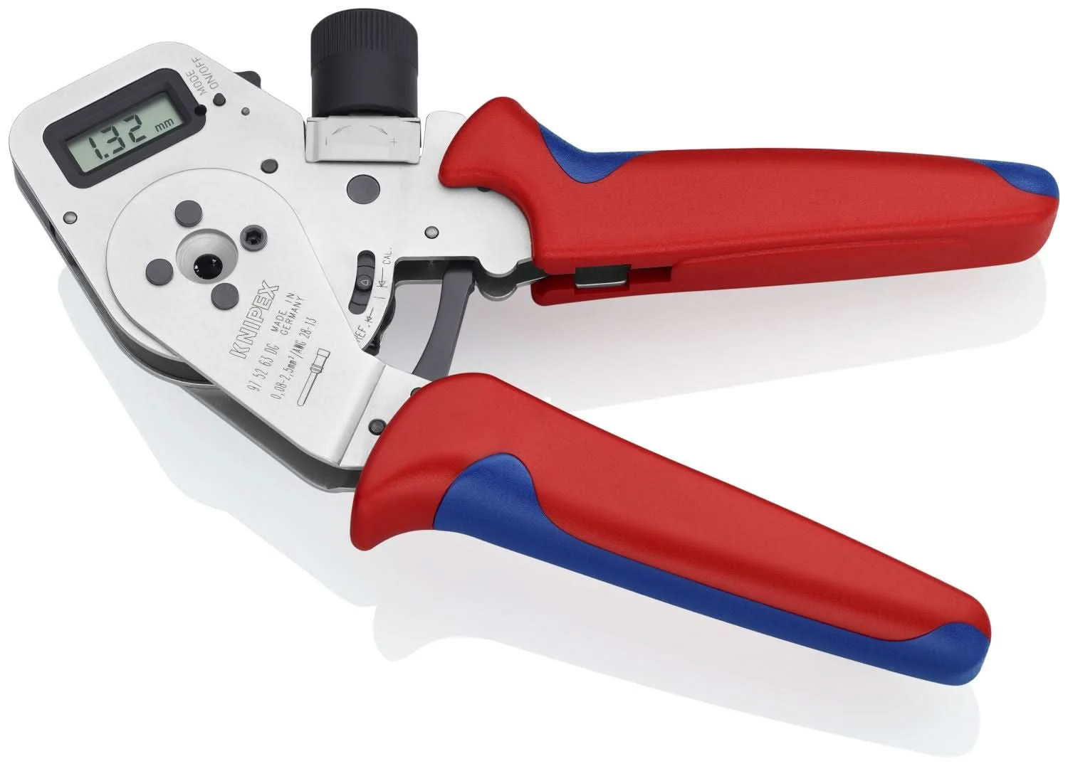 Knipex 97 52 63 DG Digital Crimping Pliers - Four-Mandrel For Turned Contacts - Image 3