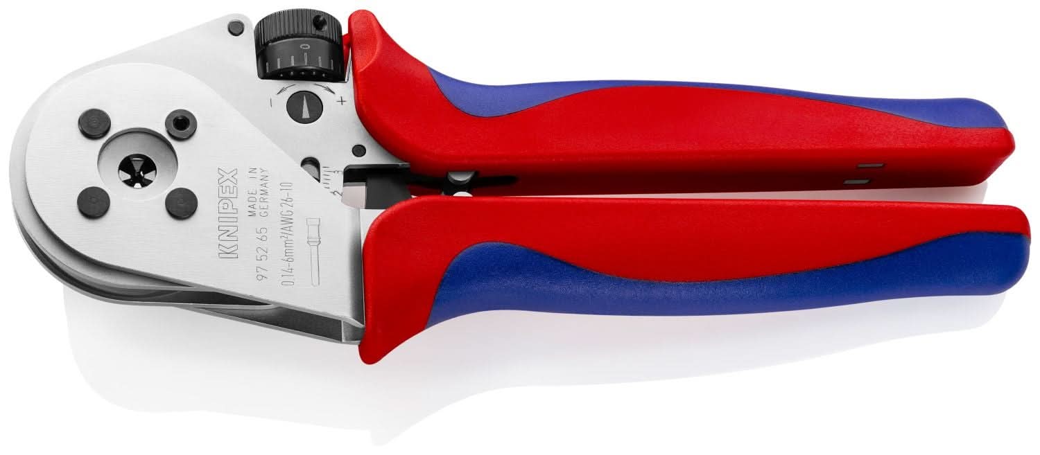 Knipex 97 52 65 Crimping Pliers - Four-Mandrel For Turned Contacts - Image 2