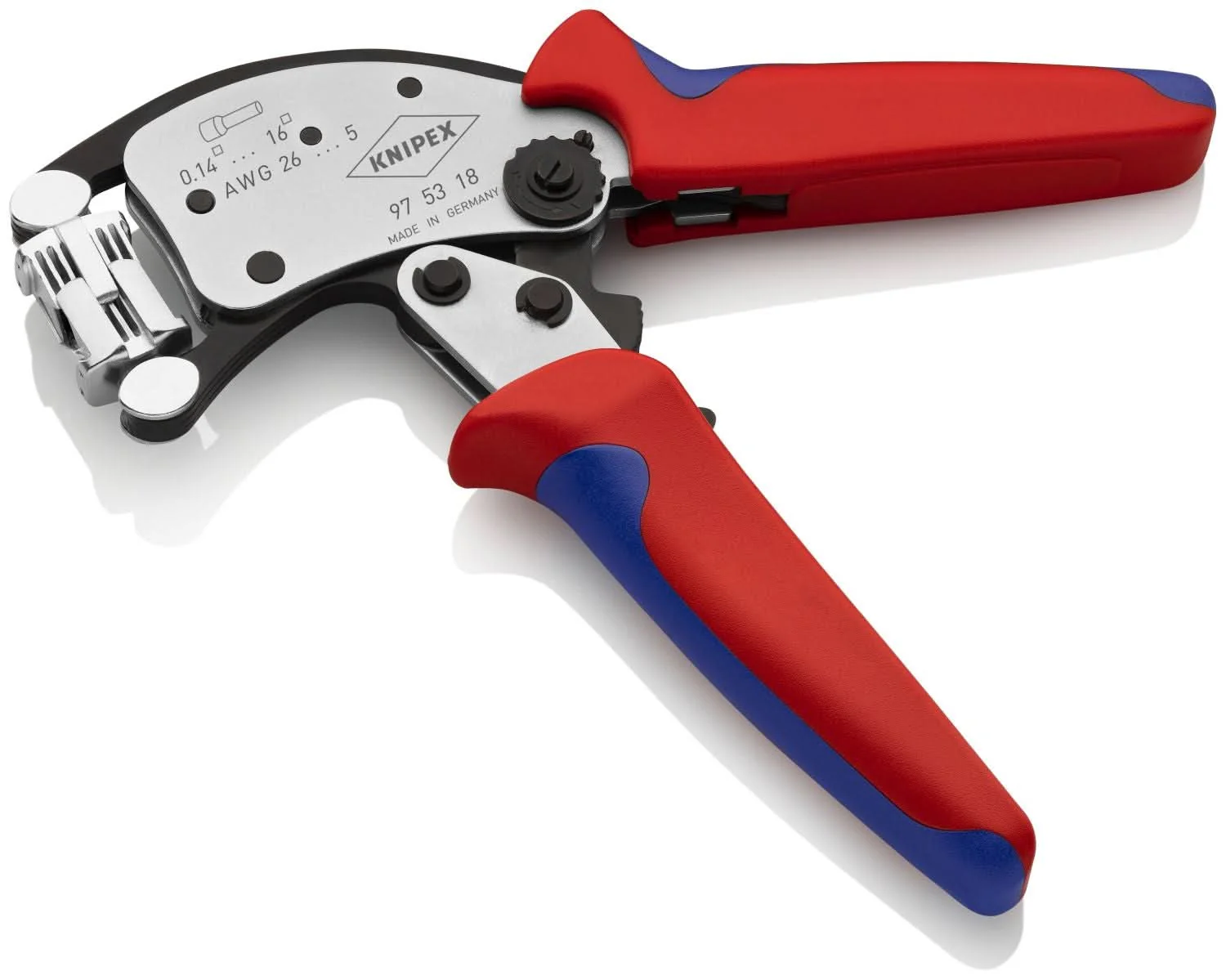 Knipex 97 53 18 KNIPEX Twistor16 Self-Adjusting Crimping Pliers For Wire Ferrules - Image 3