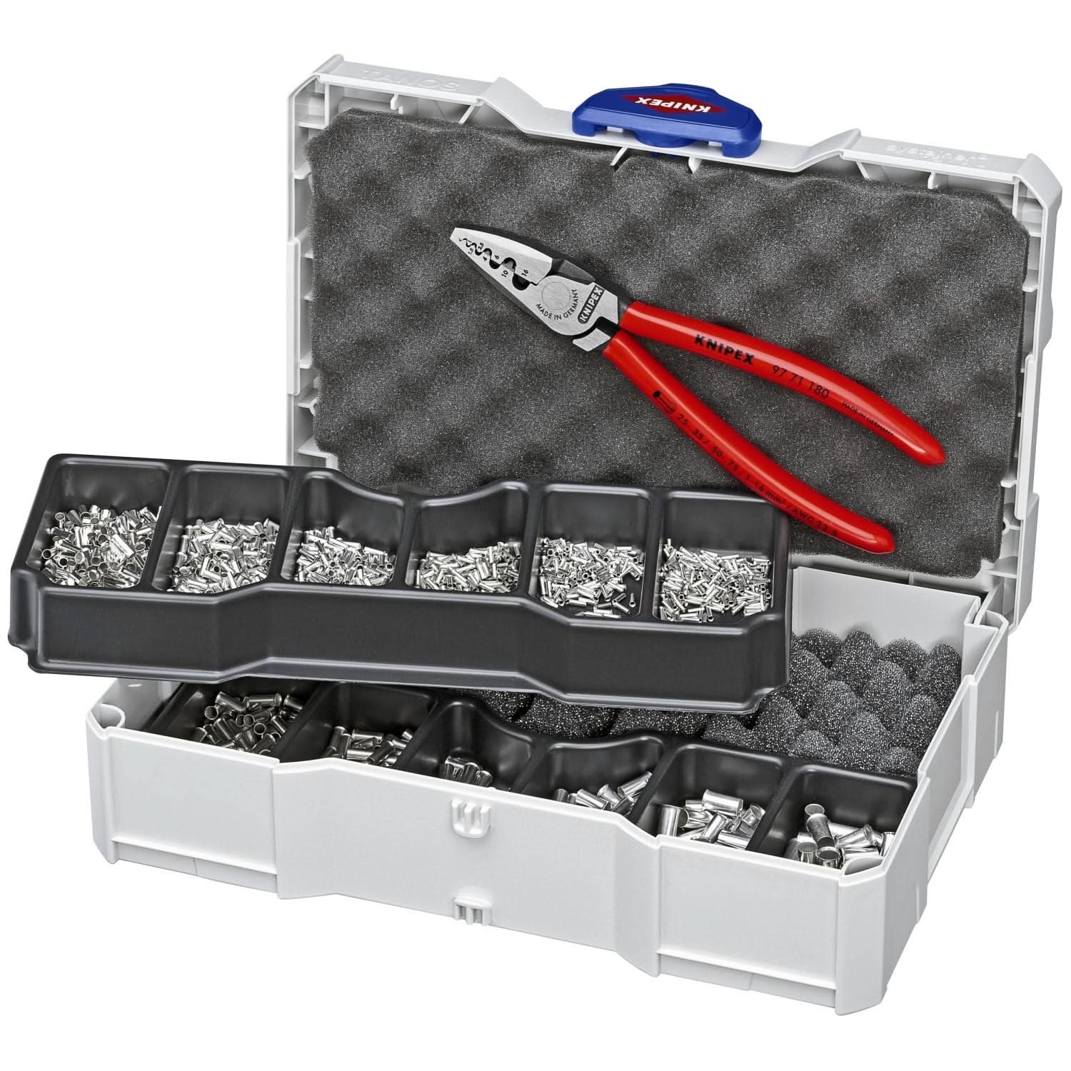 Knipex 97 90 05 Crimp Assortments with 97 71 180