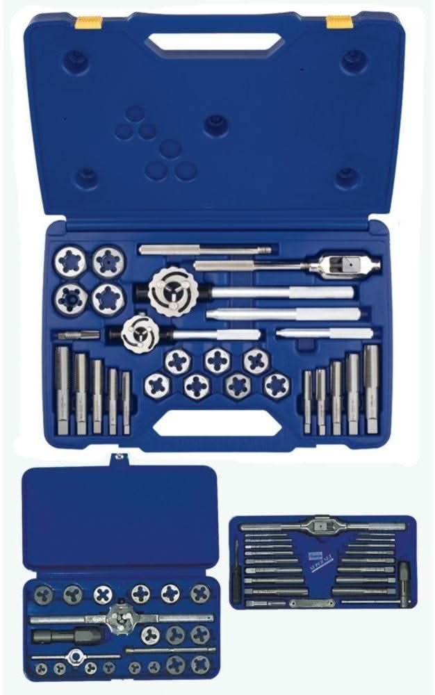 Irwin 97606 HANSON Machine Screw Fractional Tap And Die 66 Piece Set - Image 3