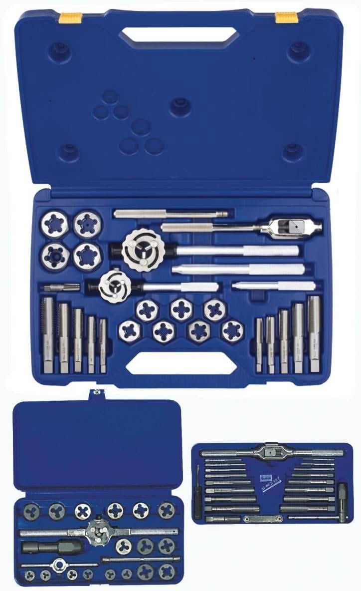 Irwin 97606 HANSON Machine Screw Fractional Tap And Die 66 Piece Set - Image 2