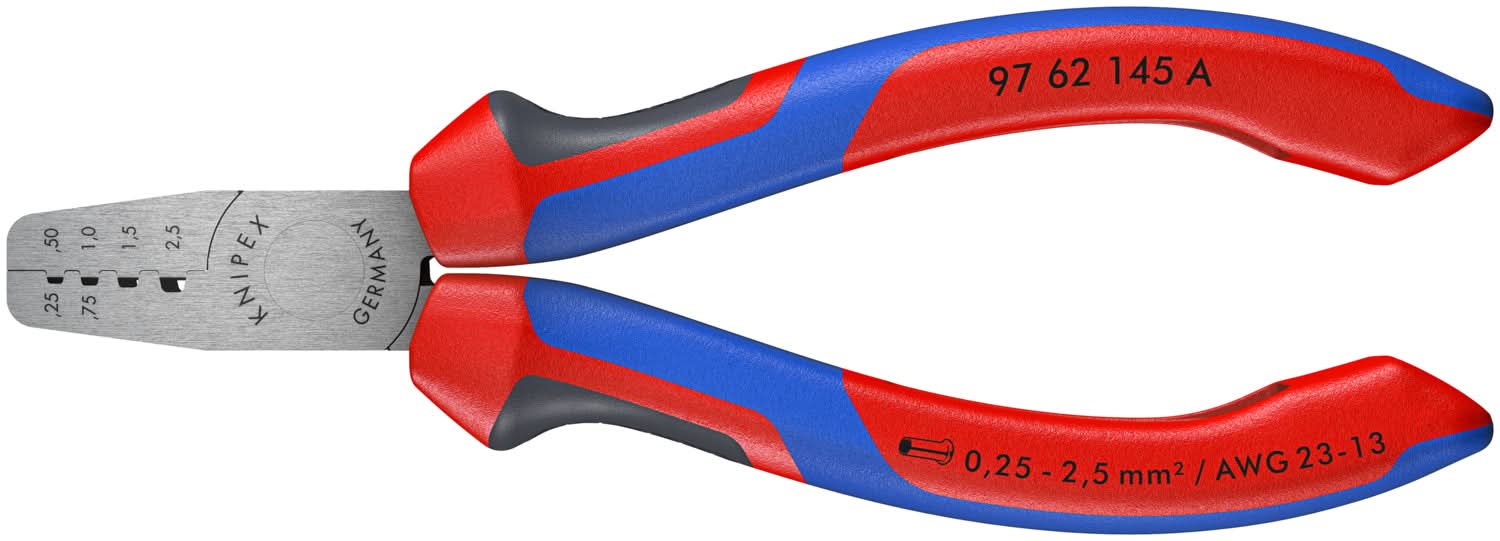 Knipex 97 62 145 A Crimping Pliers for Wire Ferrules - Image 1