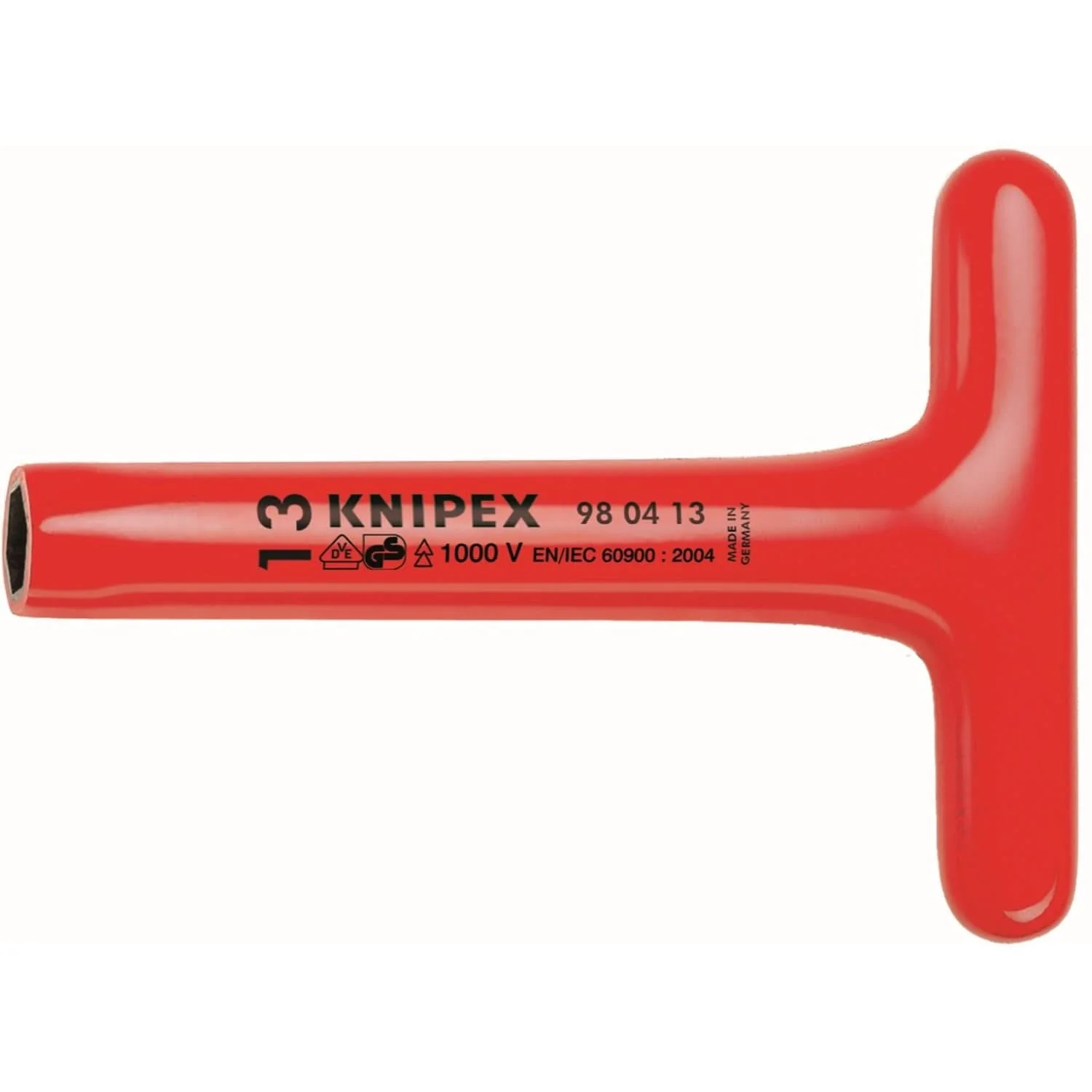 Knipex 98 04 19 T-Socket Wrench-1000V Insulated 19 mm - Image 1