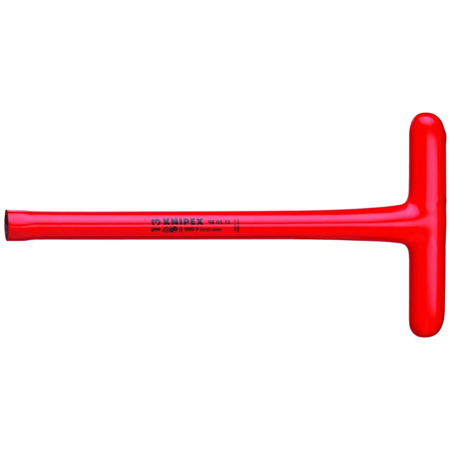 Knipex 98 05 13 T-Socket Wrench-1000V Insulated 13 mm - Image 1