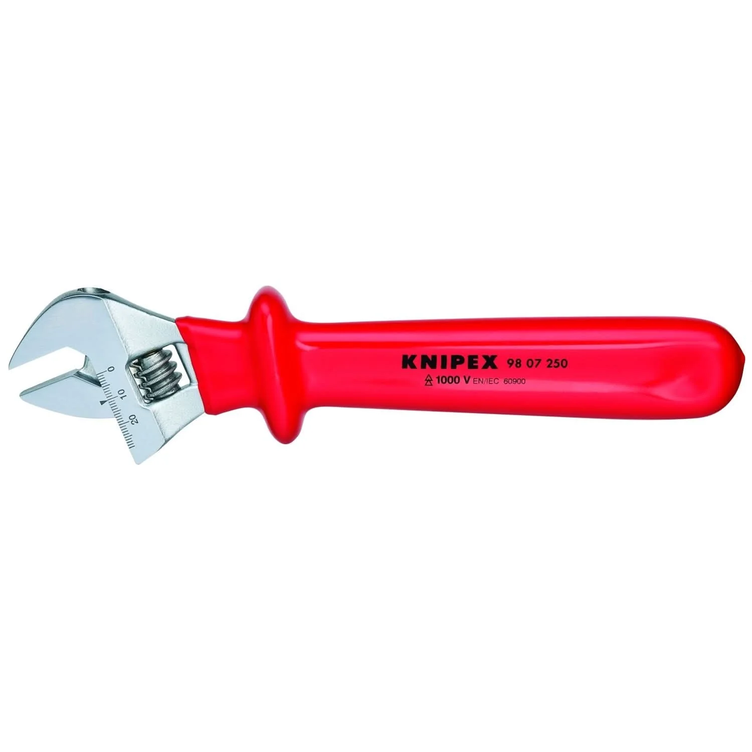 Knipex 98 07 250 Adjustable Wrench-1000V Insulated - Image 1