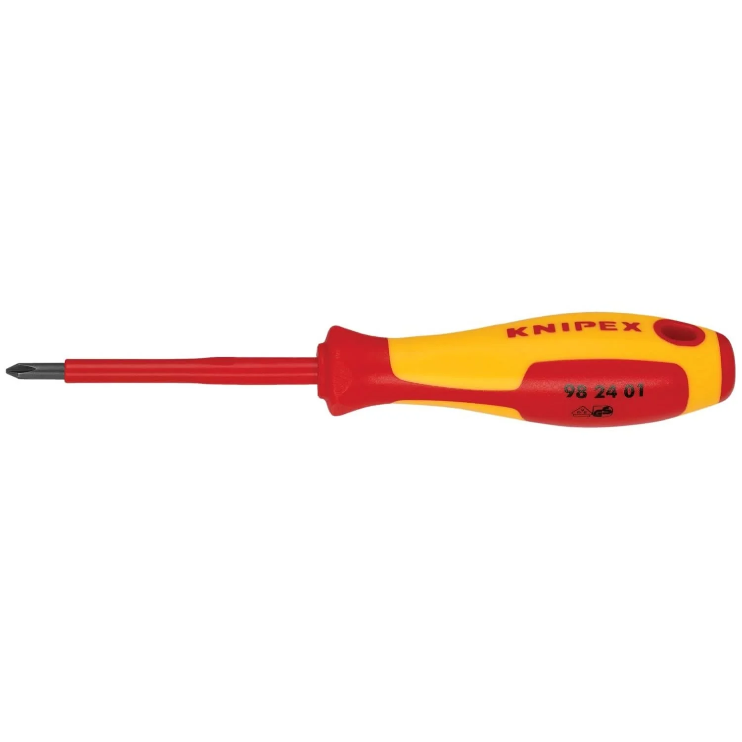 Knipex 98 24 01 Phillips Screwdriver, 3 1/4"-1000V Insulated, P1 - Image 1
