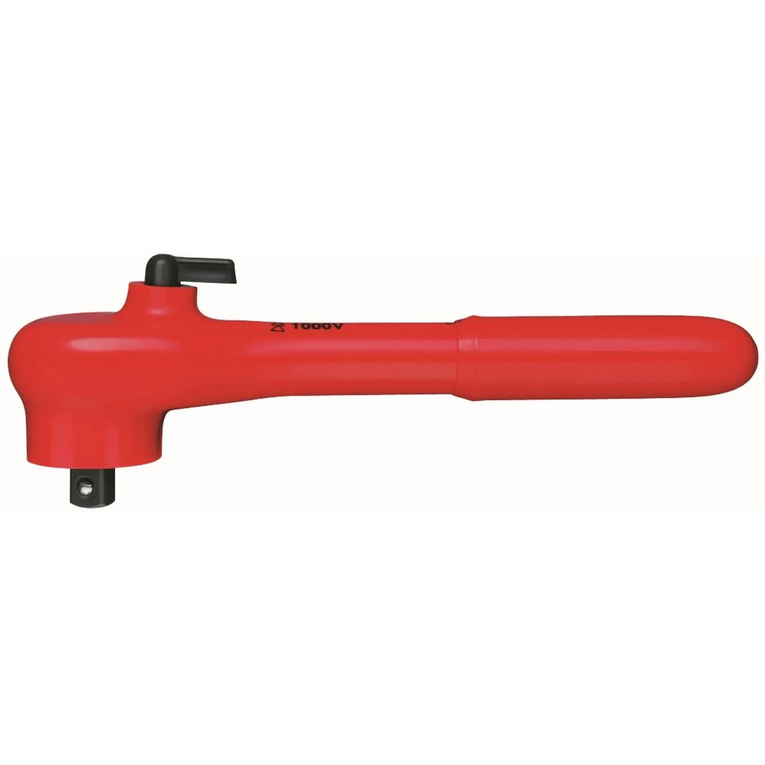 Knipex 98 31 Reversible Ratchet, 3/8" Drive-1000V Insulated - Image 1