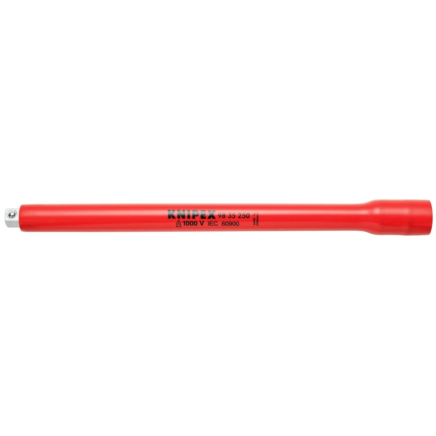 Knipex 98 35 250 Extension Bar, 3/8" Drive-1000V Insulated - Image 1
