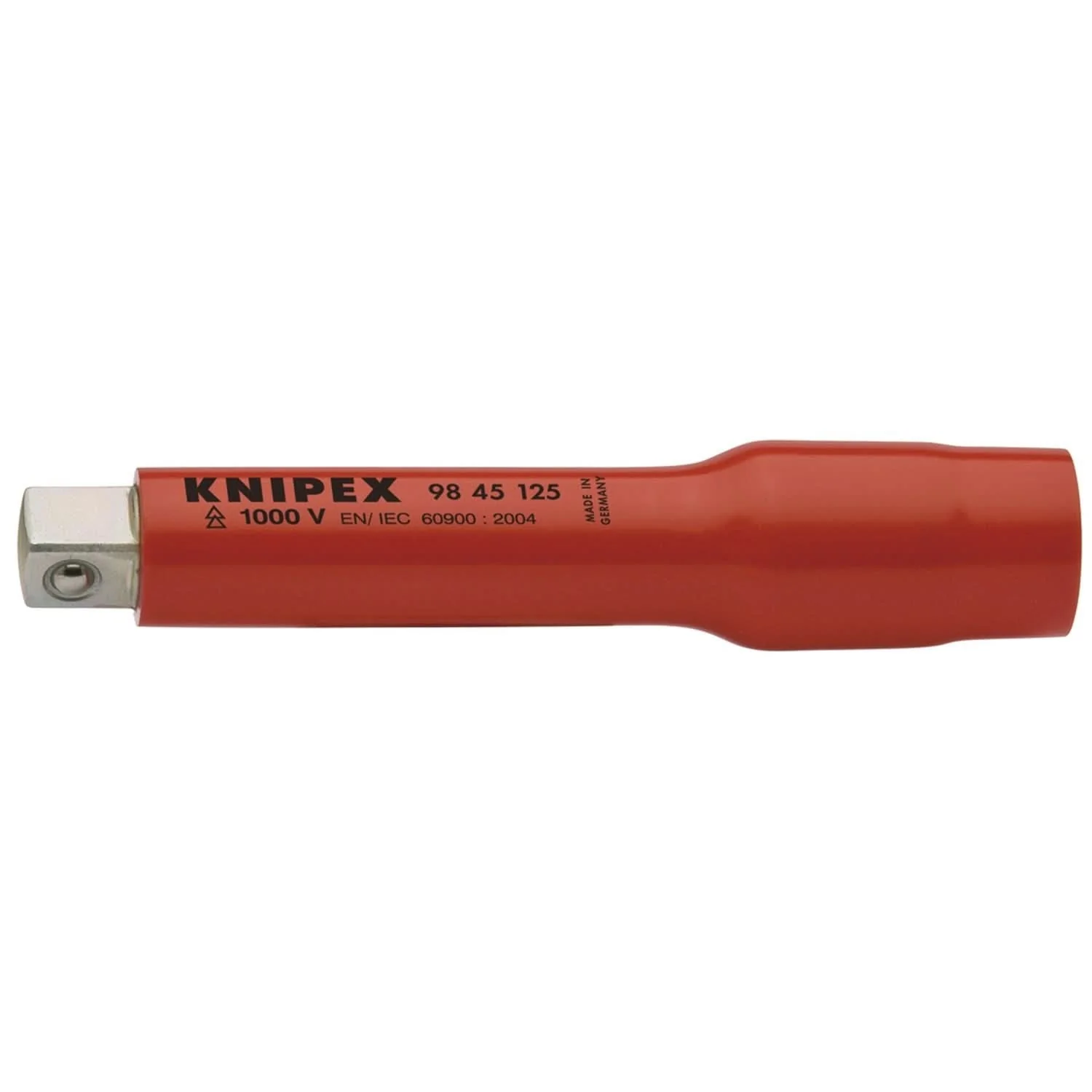 Knipex 98 45 125 Extension Bar, 1/2" Drive-1000V Insulated - Image 1