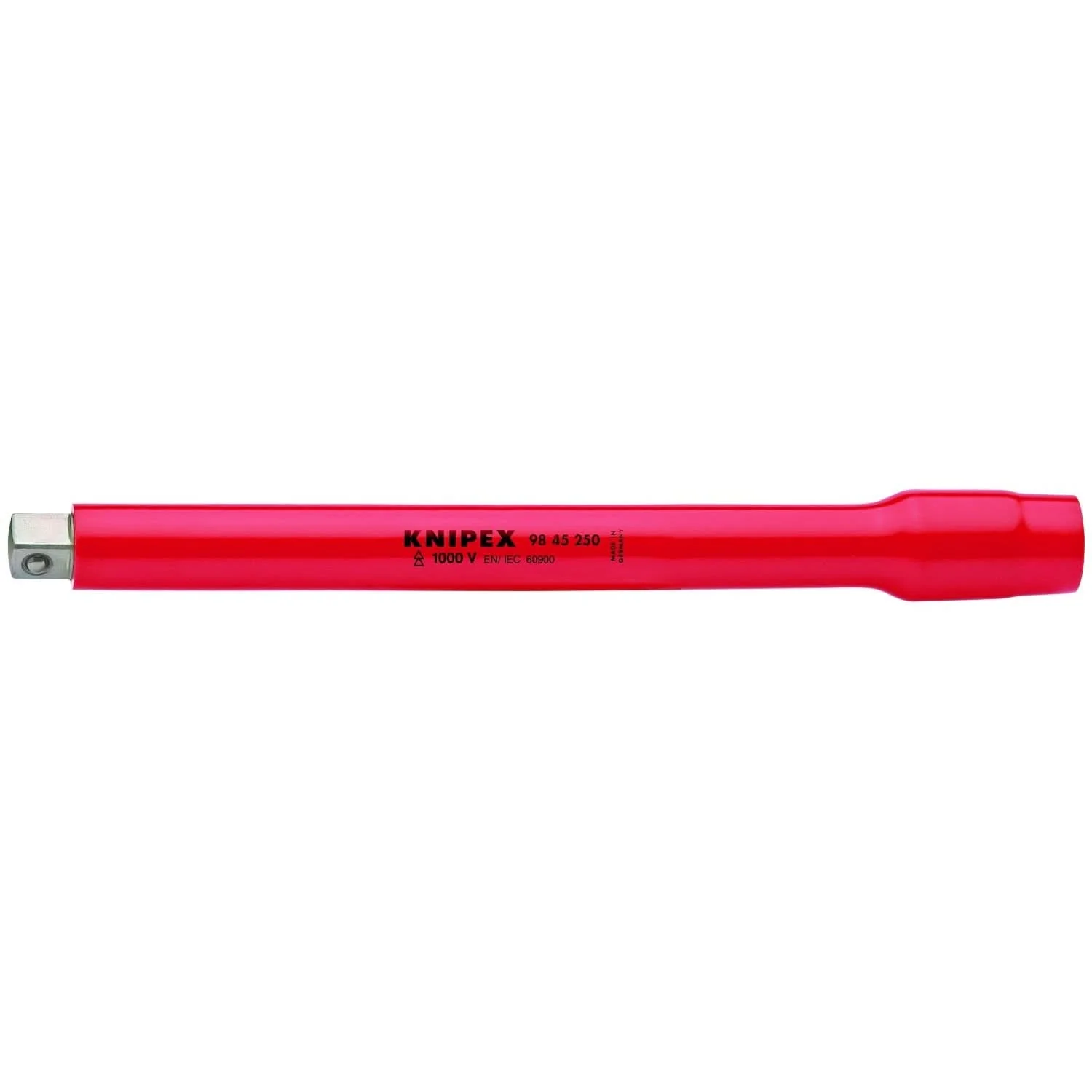 Knipex 98 45 250 Extension Bar, 1/2" Drive-1000V Insulated - Image 1