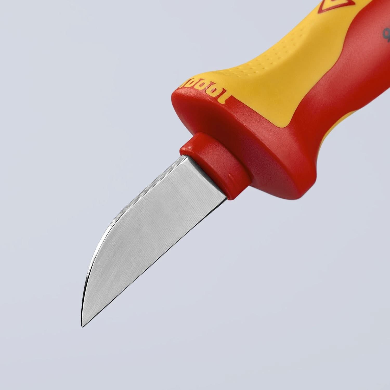 Knipex 98 52 Cable Knife-1000V Insulated - Image 3