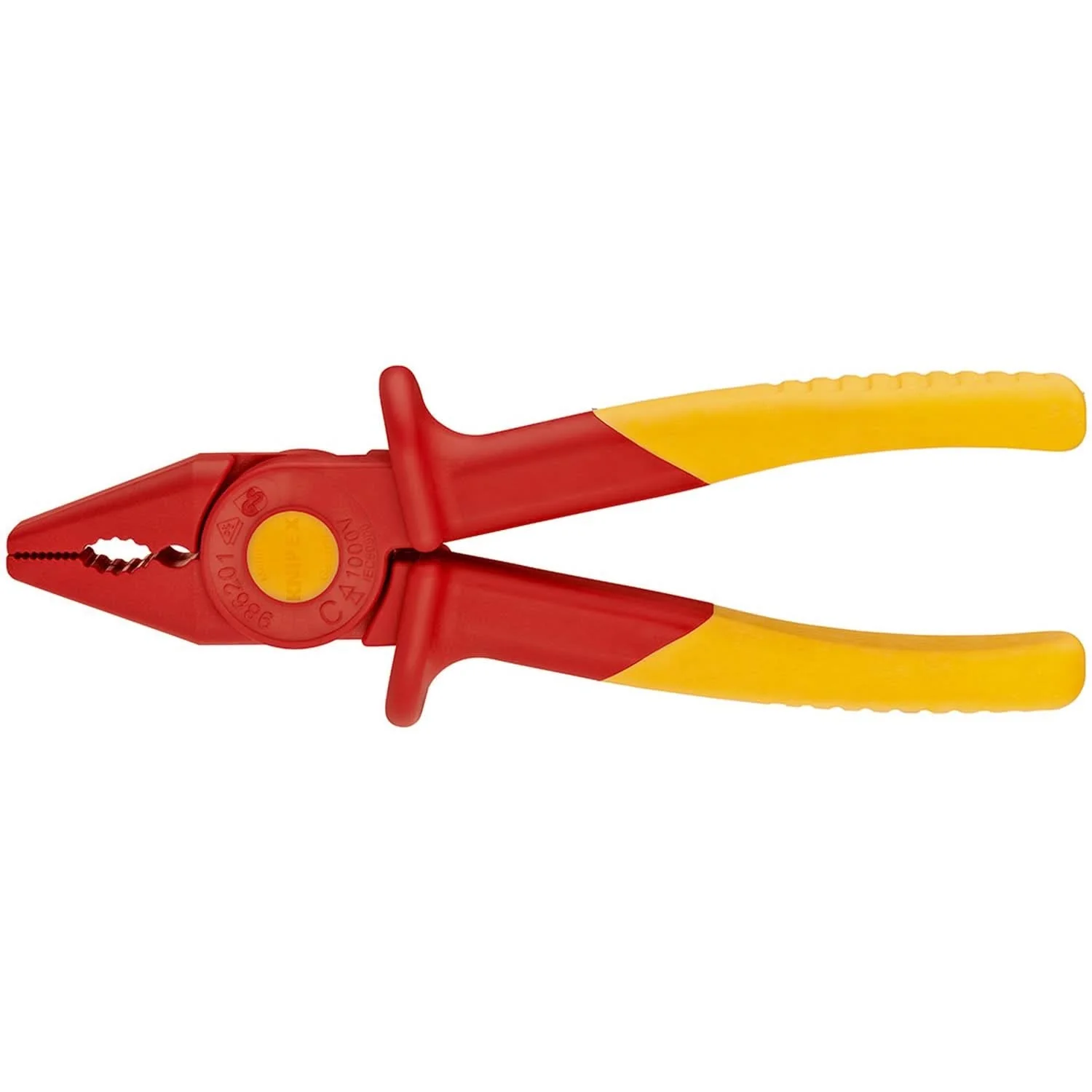 Knipex 98 62 01 Long Nose Plastic Pliers-1000V Insulated - Image 1