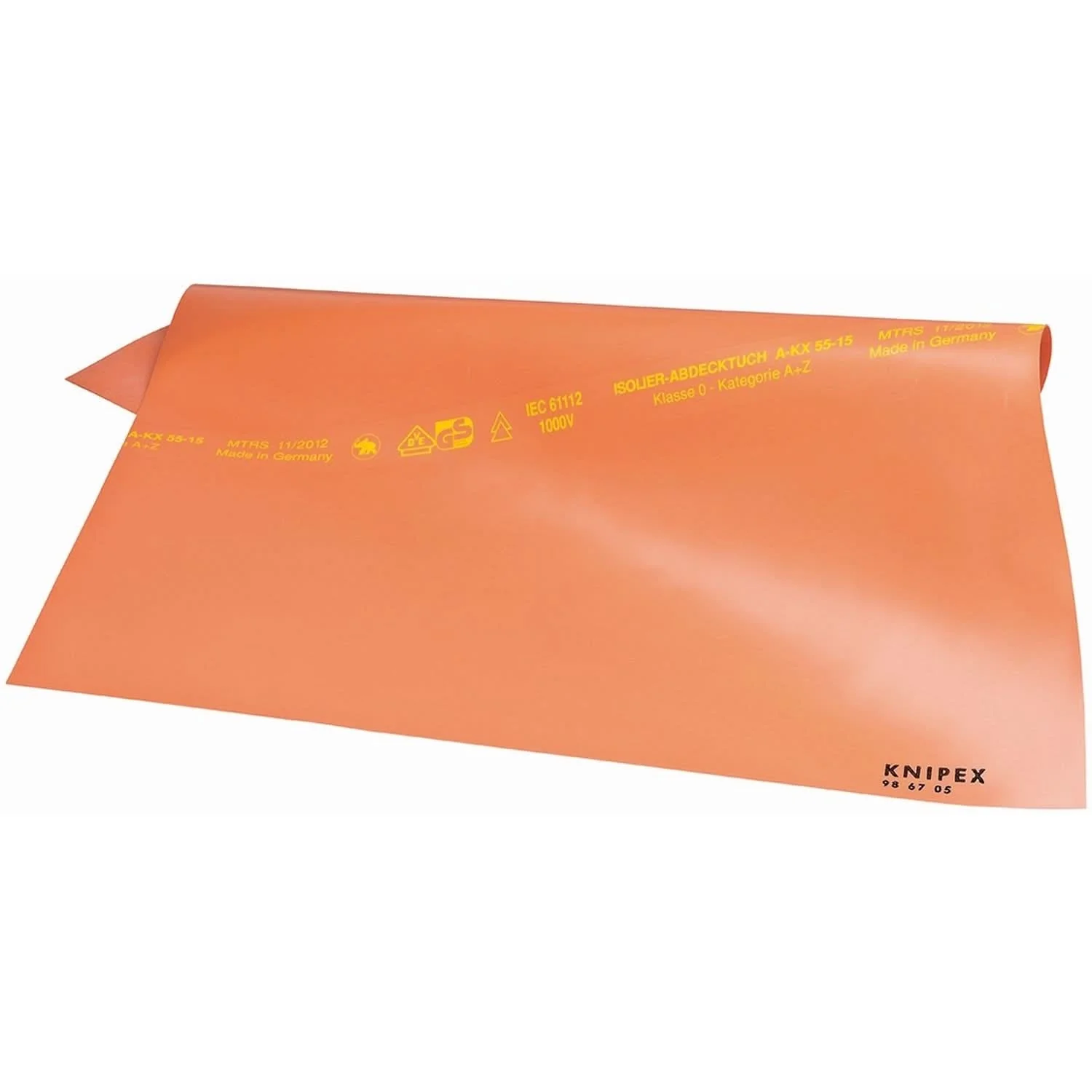 Knipex 98 67 10 Rubber Mat-40" x 40"-1000V Insulated - Image 1