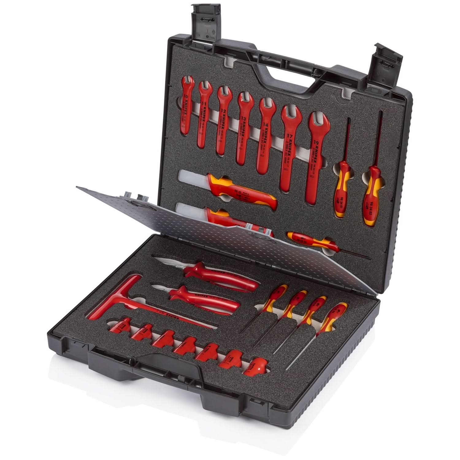 Knipex 98 99 12 26 Pc Standard Tool Kit-1000V Insulated - Image 1