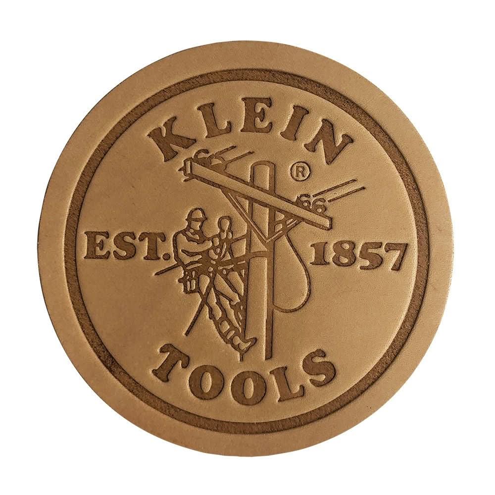 Klein Tools 98028 Leather Coaster 6-Pack - Image 1
