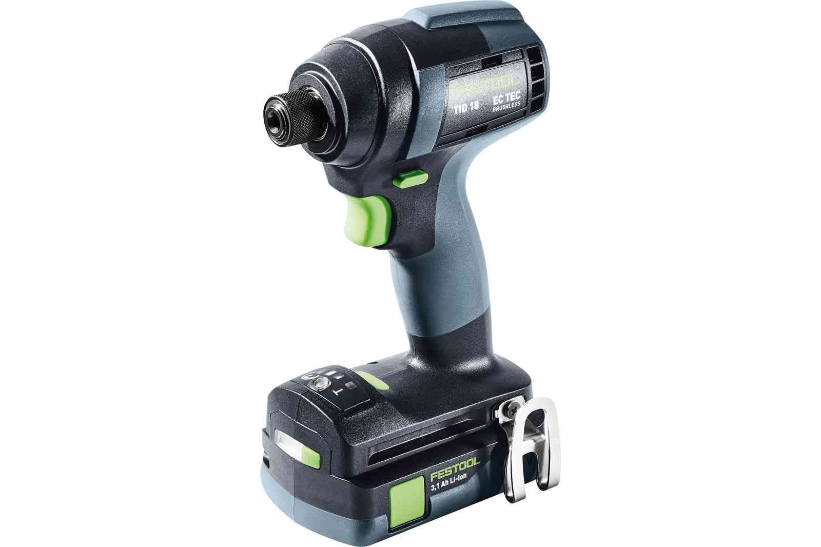 Festool 577614 TID 18 Cordless 18V Impact Driver PLUS 4.0Ah Kit - Image 2