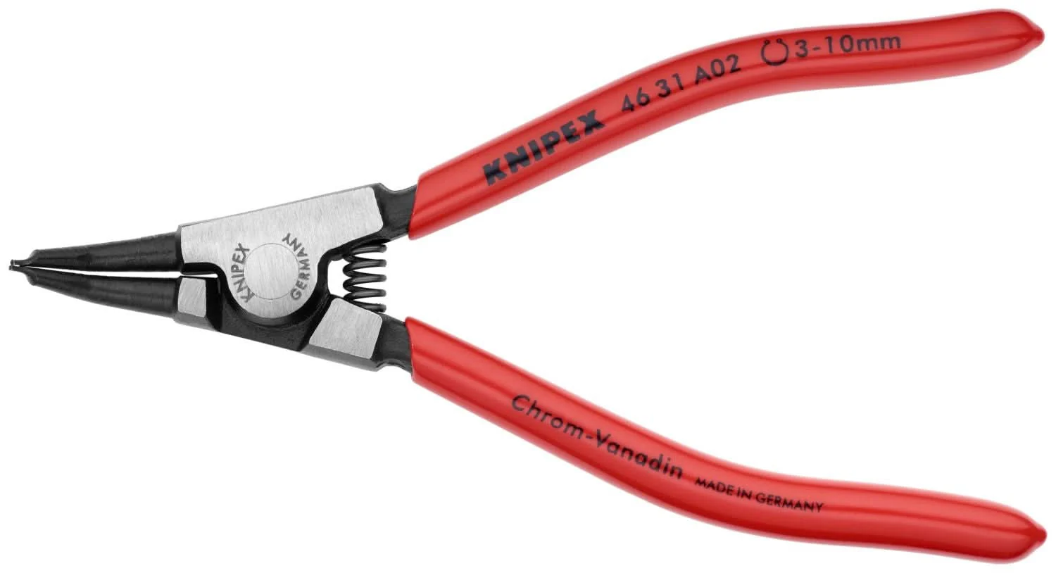 Knipex 9K 00 19 02 US 4 Pc External Snap Ring Set-45 Degree - Image 2